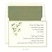 Singular Sprig Invitation Wedding Invitations