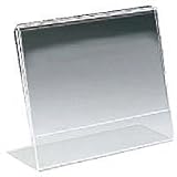 Dennis Daniels Clear Acrylic Bent-Back Vertical Frame for a 8 x 10 Photograph.