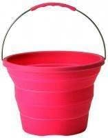 WACKY PRACTICALS COLLAPSIBLE PACK AWAY BUCKET PINK