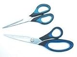 Electronics : Acme Premium Comfort Scissors 8 inch Black Blue Handle