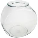 Glass Fish Bowl - Drum - 1 qt.