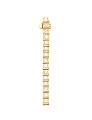14K White Gold 03.00 Cttw Line Bracelet