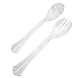 10 Clear Serving Utensils (05-0137)