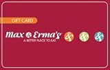 Max & Erma's Gift Card Collection