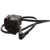 Adorama Hot Shoe to 3.5mm Mini Plug for Pocket Wizard with 12 Cord