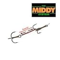 30 Plus Pike Snap Tackle 2 X Treble Deadbait Rig Middy