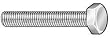 Industrial Grade 3AUU9 Hex Cap Screw, SS, 5/8-11x1 1/2, PK10