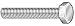 Industrial Grade 3AVP1 Hex Cap Screw, SS, 1/4-20x3 In, PK25