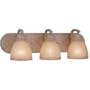 Three-Light Bathroom Fixture