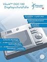 Vikuiti DQC-160 Displayschutzfolie f&uuml;r ODYS Multi Pocket TV 350 - kristallklare, kratzfeste, extrem einfach montierbare Qualit&auml;ts-Schutzfolie