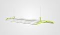 LOFTi Ceiling Mounted Laundry Drying System (Lime Green)