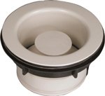 Waste King 1021 Decorative Flange and Stopper for Easy Mount Sink, Almond