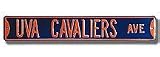 Steel Street Sign: &acute; UVA CAVALIERS AVE &acute; - B0001LSEKG