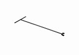 Orbit Sprinkler System 28-Inch Steel Heavy Duty Curb Key 53039