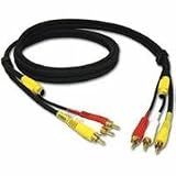 Cables To Go 29155 Value Series 4-in-1 RCA Type/S-Video Cable (25 Feet, Black)