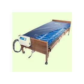 Drive Medical Med Aire Low Air Loss Mattress Replacement System with Alarm, 8"