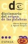 Diccionario Del Origen De Las Palabras (Spanish Edition)