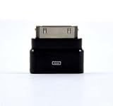 Dock Extender Converter 30-Pin Pass Through Adapter for iPhone 4, iPod & iPad 2 - Works with Dock Cables & Docks Without Removing Your Case