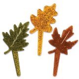 12 ct Fall Autumn Leaf Leaves Cupcake Picks
