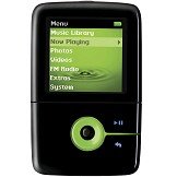 Creative Zen V Plus 2 GB Portable Media Player (Black & Green)