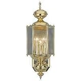 8545-02 - SeaGull Lighting Three-Light Classico Outdoor Wall Lantern