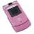 Pink Silicone Skin Case for Motorola Razr V3 / V3c / V3m