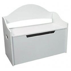 Solid Wood Toy Bench for Storage and Seating by Giftware International Inc.