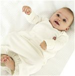 Sleepgown, Organic Cotton, Natural,Green Baby
