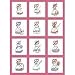 Baby Quilt Blocks Stamped Poly Cotton-Sunbonnet Girl