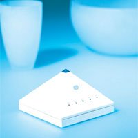 Rio Pyramid Ioniser - White - Air Purifier For Cleaner Air
