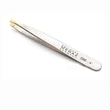 MEHAZ Gold Tip Tweezer - Straight