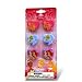 Disney Princess Heart Shaped Hair Clips Perfect Party Favor and Gift for Girls