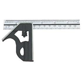 Starrett 10H-6-4R Cast Iron Square Head Student Combination Square, 4R Graduation, 6" Size