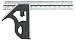 Starrett 10H-6-4R Cast Iron Square Head Student Combination Square, 4R Graduation, 6