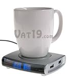 USB Drink Warmer with 4-port USB Hub