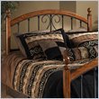 Hillsdale Burton Way Metal Headboard in Cherry Finish