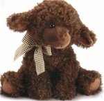 Plush Jumbo Lambert Chocolate Lamb 19