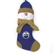Edmonton Oilers 22" Baby Mascot Christmas Snowman Stocking - NHL Hockey