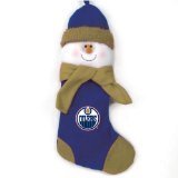 Edmonton Oilers 22" Baby Mascot Christmas Snowman Stocking - NHL Hockey