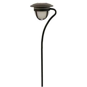 Moonrays 95890 Sylvia Single Contemporary Bronze Solar Fixture