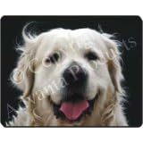 GOLDEN RETRIEVER-White Mouse Mat / Pad