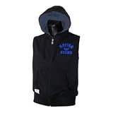 Hatton Boxing Sleeveless Hoody - Black, Large