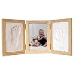 Clay Keepsakes & Photo Desktop Frame - Natural