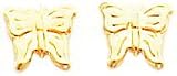 14K Yellow Gold Butterfly New |D