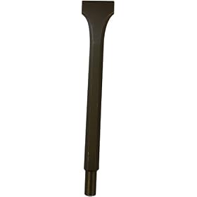 DEWALT DW5774 2-Inch x 12-Inch Scaling Chisel 3/4-Inch Hex x 21/32-Inch Round Spline Shank