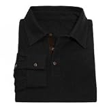 Silk/Cotton/Cashmere Suede Trim Polo