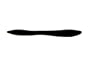 Berkley Gulp! Alive! Jumbo Floating Leeches 5" floating, BLACK PINT