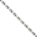 21NzpudzC L. SL75  14k White Gold 5.5mm DiamondCut Rope Chain Anklet