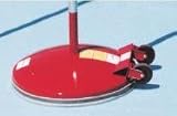 180 Lb. Weighted Base Red, 1 Base & 1 Pole w/2 Slides