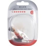 Belkin 3.5/6.3Mm Jack Adapter * 3.5Mmmono-M/6.3Mmstr-M